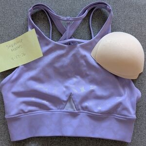 Crowned Athletics Purple Arabian Nights Sports Bra